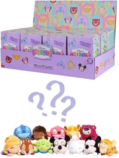 Disney Snuglets Mini Kosebamse I Blindboks 12 Varianter