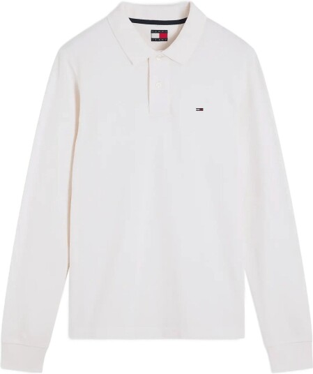 Tommy Jeans Tjm Reg Essential Polo Ls Cream XXL