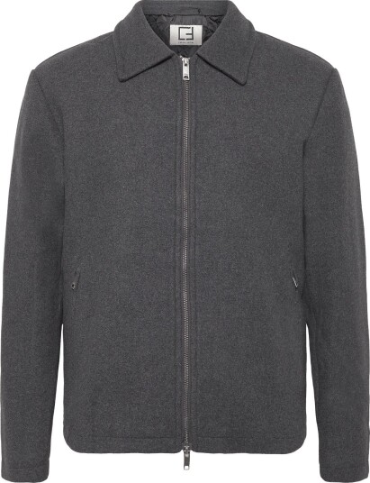 Casual Friday Cfmags 0365 Padded Jacket CHARCOAL GRAY MELANGE S