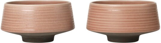 Broste Copenhagen Miko skål Ø14 cm 2 pk Dusty pink