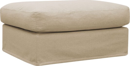 Valencia fotskammel med avtakbart og vaskbart trekk - Beige