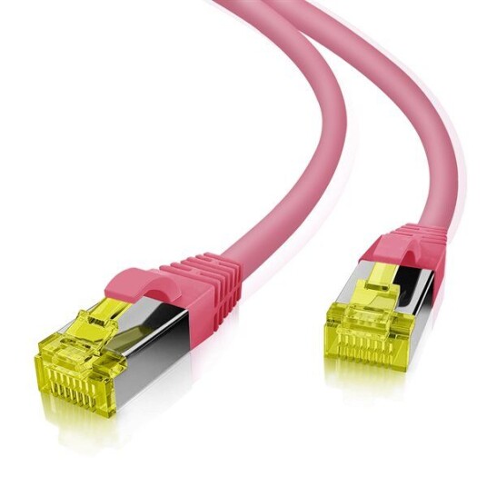 Helos S/Ftp Pimf Cat 6A 20M 20 M Cat6a S/Ftp S-Stp Rj-45 Rj-45 Fiolblå