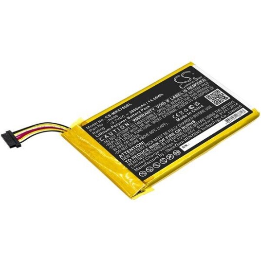 Magellan Batteri (3800 mAh 3.7 V, Sort) passende til Magellan TRX7