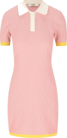 Fendi Dame Kjoler Rosa 2XS,