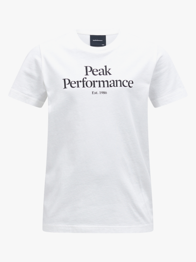 Peak Performance Junior Original Tee Hvit 160
