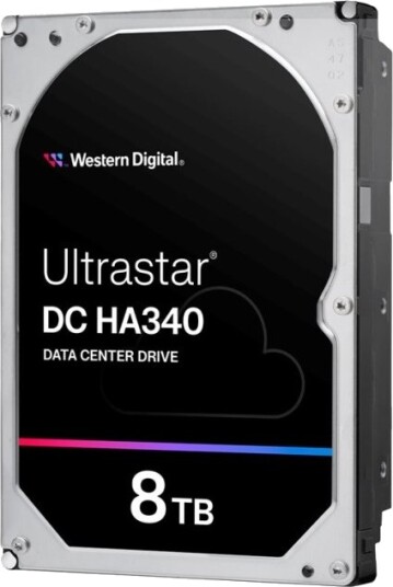 WD Ultrastar DC HA340 Harddisk 8 TB 3.5" SATA 7200 RPM