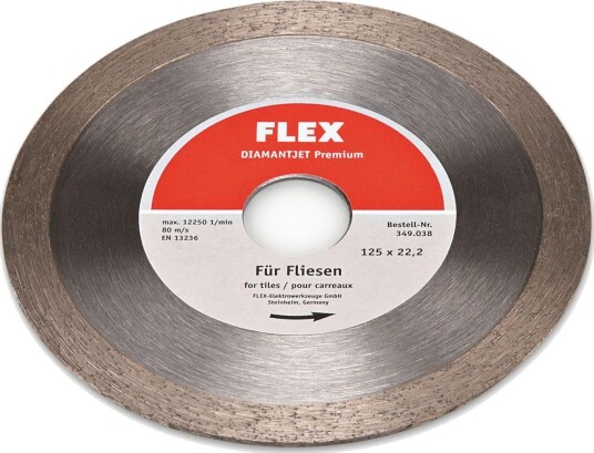Flex Premium 125 mm Kappeskive for Stål/Inox - Elektroverktøy Tilbehør Flex Premium 125 mm Kappeskive for Stål/Inox - Elektroverktøy Tilbehør