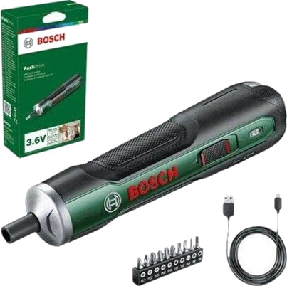 Bosch PushDrive CORDLESS SCREWDRIVER Bosch PushDrive CORDLESS SCREWDRIVER