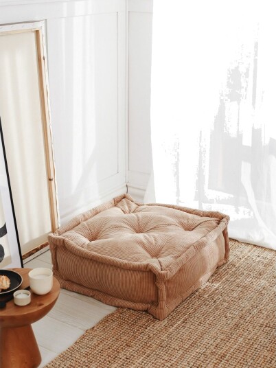 Biskuvi Sittepuff 55 cm Camel