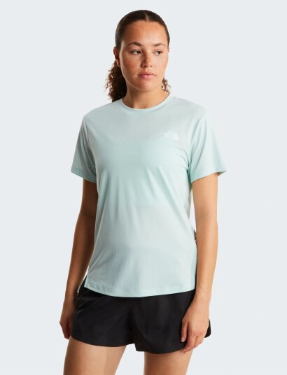 The North Face W Flex Short Sleeves Reg Tee Green S
