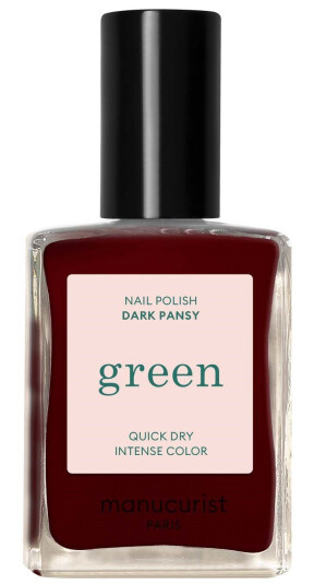 Manucurist Green Nail Polish Dark Pansy