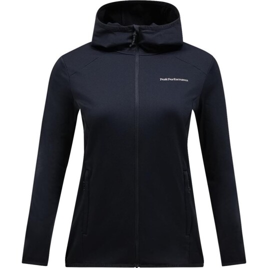 Peak Performance W Light Zip Hood Black