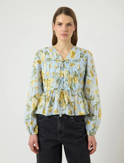 YAS Yasebba Ls Top S. Noos Multi/patterned 42