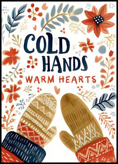 Cozy Mittens Magic Plakat Plakat / 21x30cm