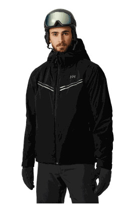 Helly hansen Alpine Jacket Insulated 24/25 skijakke herre Svart S