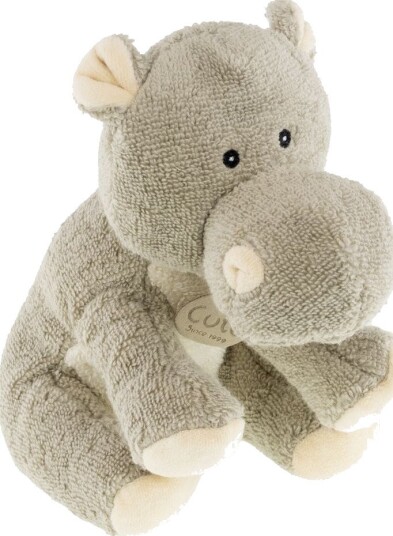 Cute By Felix Bomull Bamse Hayleigh Flodhest Sittende - 19 cm
