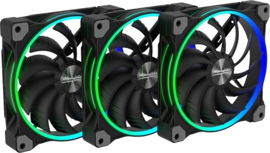 Alpenföhn Wing Boost 3 Argb Kabinettvifte 140mm En Pakke 3 