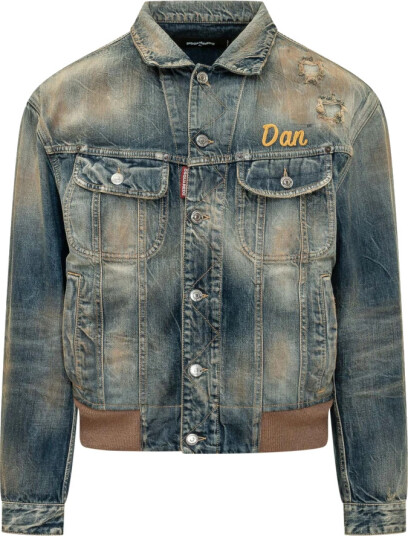 Dsquared2 Herre Jakker Blå L, Dsquared2 Herre Jakker Blå L,