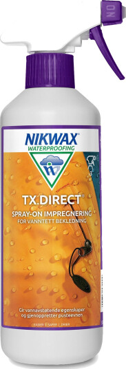 Nikwax Tx.Direct Spray-On 0,5 Liter Nikwax Tx.Direct Spray-On 0,5 Liter