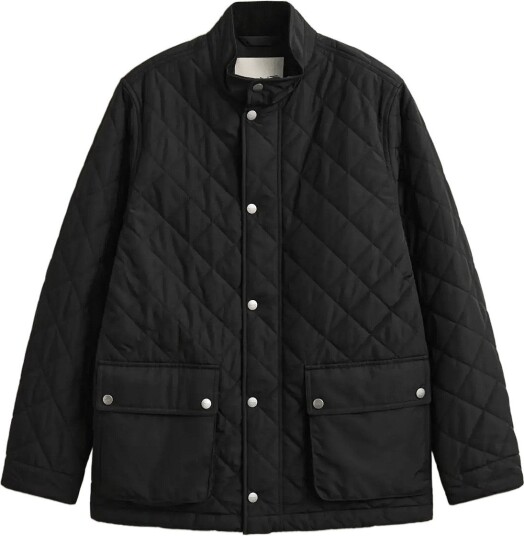Gant Quilted Mid Jacket Black XL