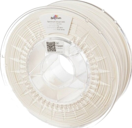 Spectrum Smart ABS Filament 1.75 mm 1000 g Polar White 80092 Spectrum Smart ABS Filament 1.75 mm 1000 g Polar White 80092