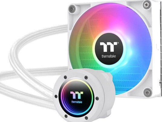 Thermaltake TH120 Sync V2 ARGB 120mm CPU vannkjøler 1x vifte Snow