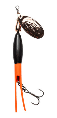 Westin Fc Downstream #5 40g spinner Black/flouro Orange 40g