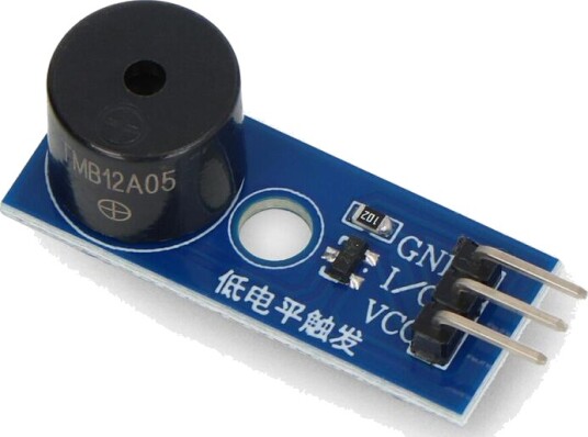 Aktiv buzzer modul med generator 3,3 5,5 V LOW styring