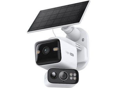 TP-Link Tapo C645D Solcelledrevet Overvåkningskamera Kit med Dual-Lens TP-Link Tapo C645D Solcelledrevet Overvåkningskamera Kit med Dual-Lens