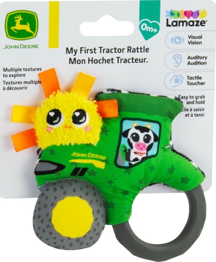 Lamaze Lamaze John Deere My First Tractor Rattle Green ONE SIZE