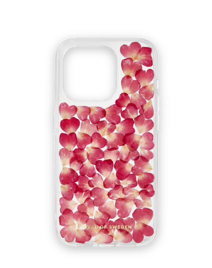 INCOVER iPhone 15 Pro iDeal Of Sweden Clear Deksel - Red Roses INCOVER iPhone 15 Pro iDeal Of Sweden Clear Deksel - Red Roses