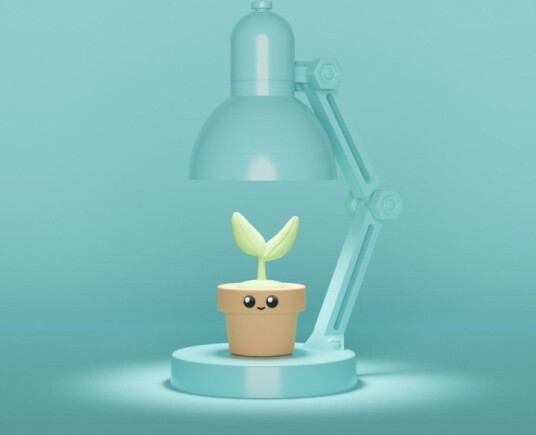 Winkee Mini plantelampe