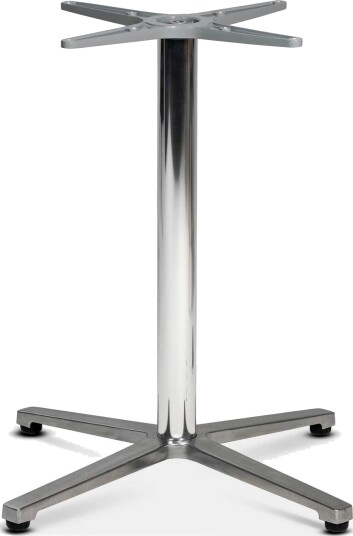 Merx-team Sevilla bordstativ Aluminium 70 x 70 cm Grå
