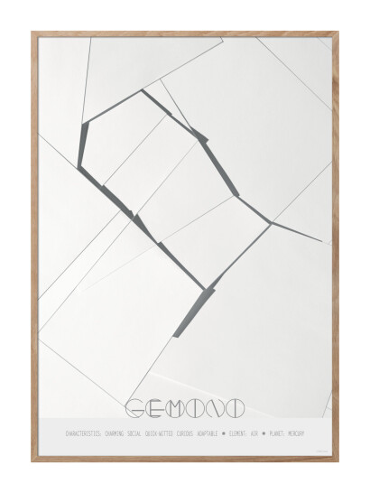 ChiCura Gemini - The Twins - Multi/patterned - 50X70CM ChiCura Gemini - The Twins - Multi/patterned - 50X70CM