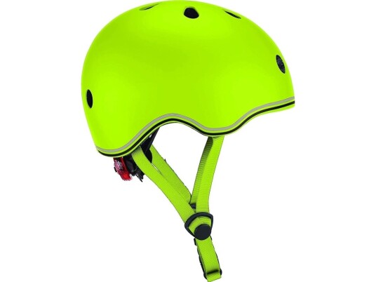 Globber Hjelm Go Up Lights, Xxs/Xs (45-51Cm), Limegrønn Globber Hjelm Go Up Lights, Xxs/Xs (45-51Cm), Limegrønn