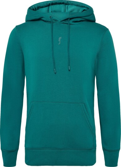RS Sports Men"s Paris Hoodie - DEEP TEAL/STRIKING TEAL - S