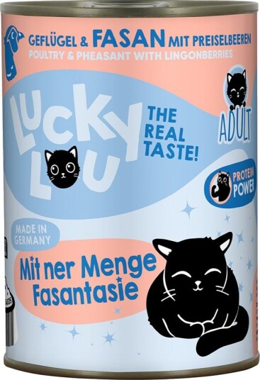 Lucky Lou Våtfôr Voksen Fjørfe Og Fasan 24 X 400 G