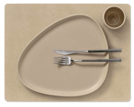 LINDDNA Spisebrikke Square Hippo – Sand