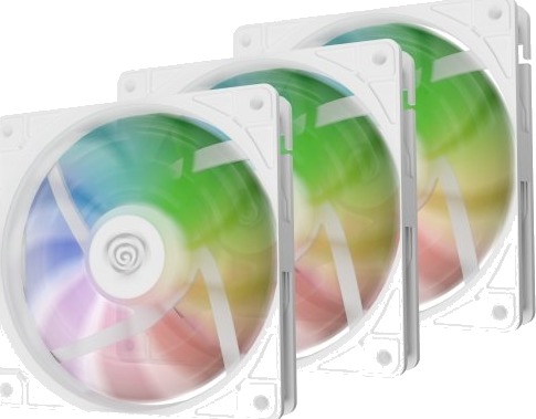 Genesis Oxal 120 Argb Vifte 12cm Hvit Genesis Oxal 120 Argb Vifte 12cm Hvit