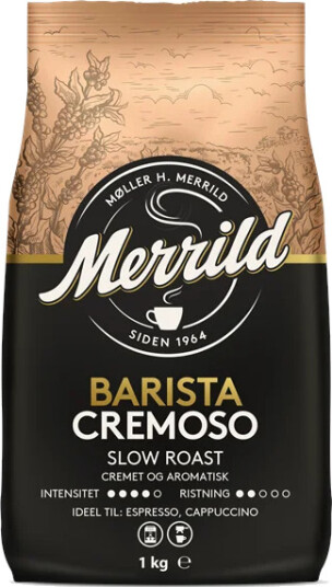 Merrild | Barista Cremoso 1 kg kaffebønner Merrild | Barista Cremoso 1 kg kaffebønner