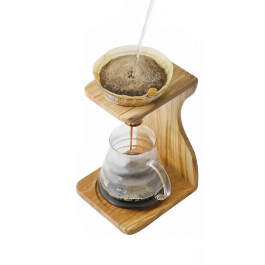 Hario Olive Wood Brew Stand Kit Hario Olive Wood Brew Stand Kit