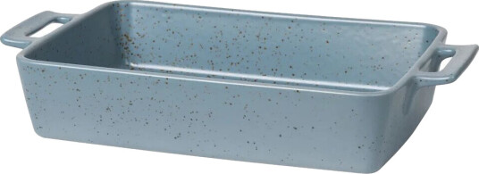 Broste Copenhagen Hasle ovnsform 21,5x37 cm Flintstone blue granite