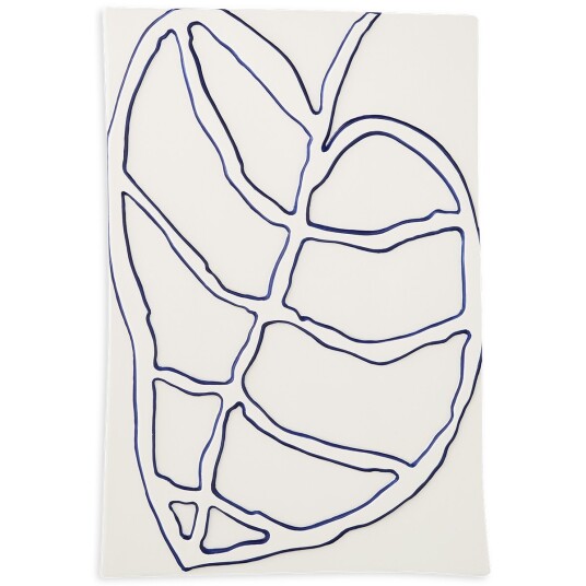 Kähler - Relief veggoppheng leaf 28x41 cm