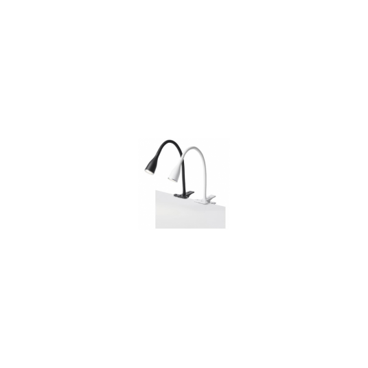 EYE fleksibel LED Bordlampe med klemme 5W Nielsen Light - Farge på huset : Hvit