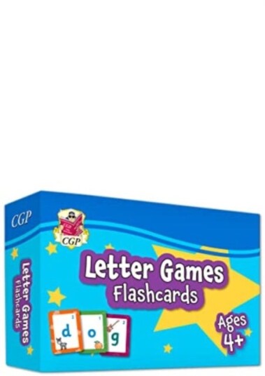 Letter Games Flashcards for Ages 4+