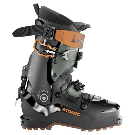 Atomic Backland XTD Carbon 120 Topptursko 24/25 Black/Army Green-X/Orange 30/30.5 Atomic Backland XTD Carbon 120 Topptursko 24/25 Black/Army Green-X/Orange 30/30.5