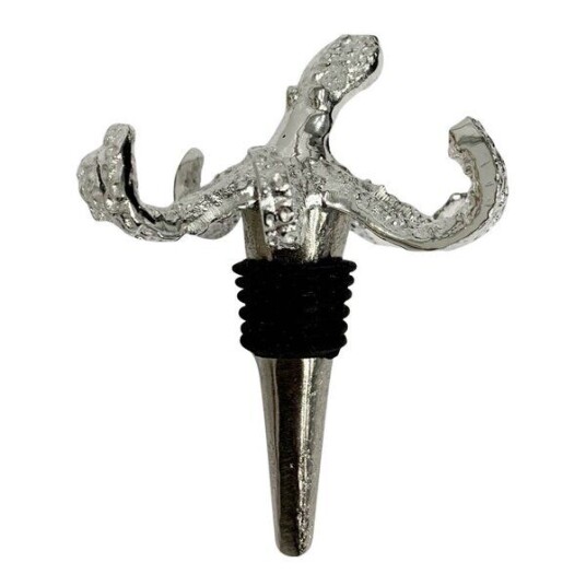 Culinary Concepts Octopus flaskekork sølv