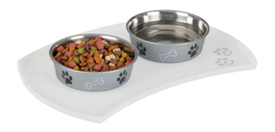 Trixie Matunderlag Hund/Katt Non Slip Silikon 48X27Cm Transparent Os