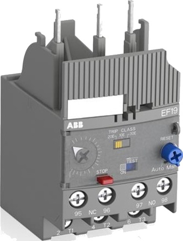 Abb Elektronisk termisk relé EF19-0.32, område 0.10-0.32A Abb Elektronisk termisk relé EF19-0.32, område 0.10-0.32A