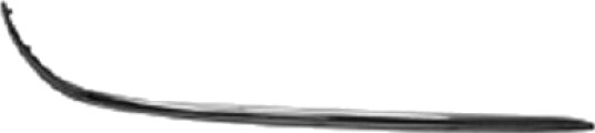 Pynte- / vernelist, støtfanger DIEDERICHS 1671065